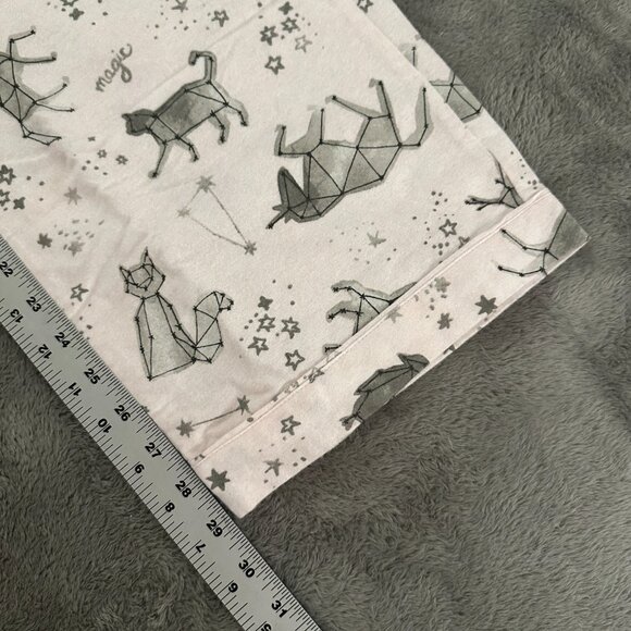 Pottery Barn PB Teen Flannel Pajamas Set MEDIUM Constellation Stars - Picture 8 of 8